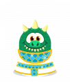 Sprite cleopatra dress white lizard.png